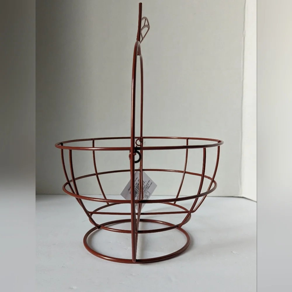 Target Bullseye Playground Apple Basket Centerpiece Fruit Bowl Kitchen Decor